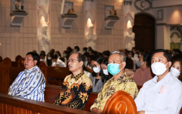 Ikut Misa Kamis Putih, Kemenag Ajak Umat Rawat Toleransi Dengan Cinta