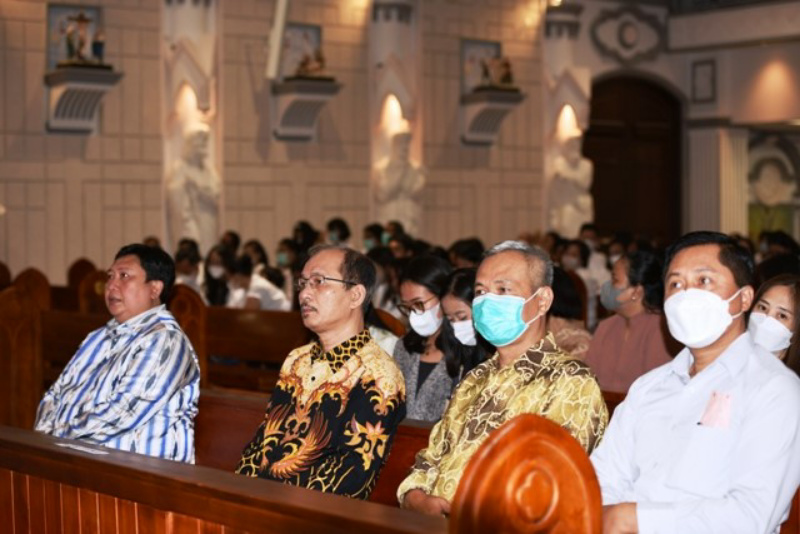 Ikut Misa Kamis Putih, Kemenag Ajak Umat Rawat Toleransi Dengan Cinta