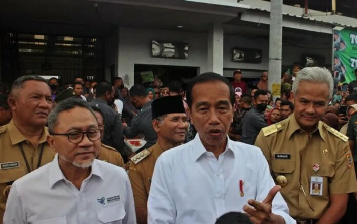 Jelang Lebaran, Presiden Sebut Harga Pangan di Pasar Rakyat Cepogo Boyolali Turun