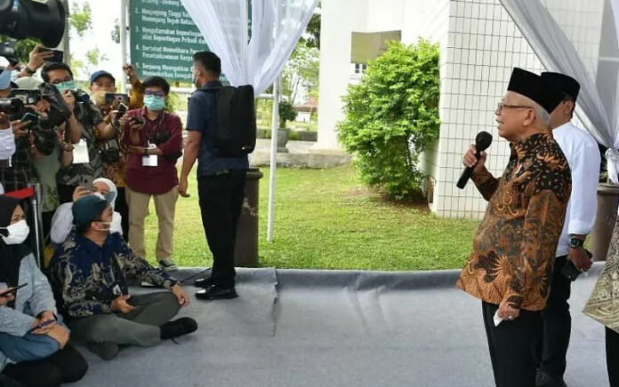 Wapres Ma'ruf Dukung Mahfud MD Bentuk Satgas Transaksi Janggal Rp349 T