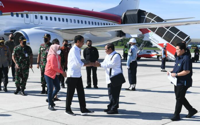 Presiden Jokowi Tinjau Kesiapan Mudik di Pelabuhan Merak