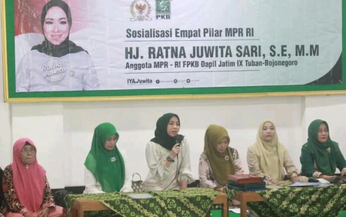 Perkuat Persatuan dan Kesatuan, Ratna Juwita Gelar Sosialisasi Empat Pilar Kebangsaan