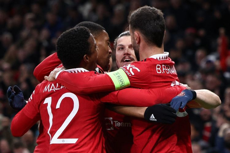 Hasil Manchester United Vs Sevilla: Marcel Sabitzer Cetak Brace, Skor Akhir Imbang 2-2