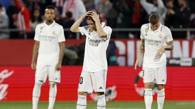 Real Madrid Dibantai Girona 2-4, Bagaimana Peluang Juara El Real di La Liga?