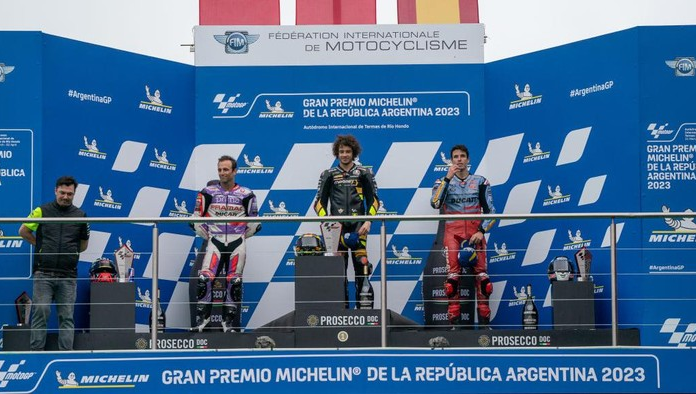 Wow, 3 Rider Tim Satelit Duduki Podium Juara MotoGP Argentina