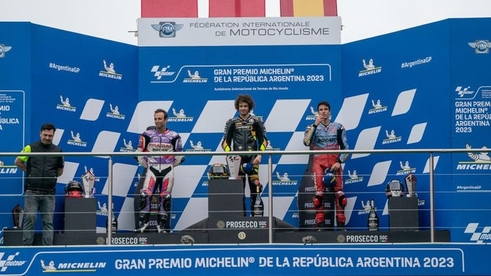 Wow, 3 Rider Tim Satelit Duduki Podium Juara MotoGP Argentina