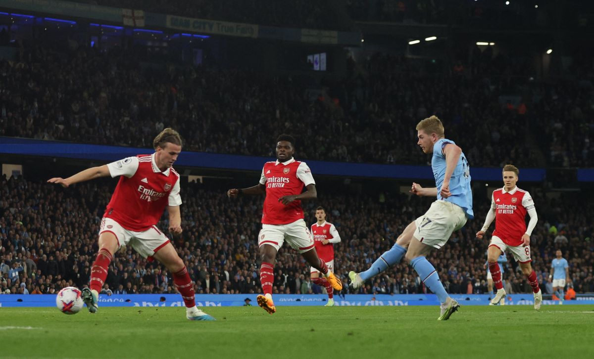 Manchester City Menang 4-1 dari Arsenal, The Citizens Selangkah Lagi Juara Premier League