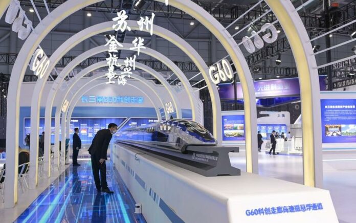 China Rampungkan Uji Suspensi Sistem Transportasi Maglev Superkonduktor Suhu Tinggi