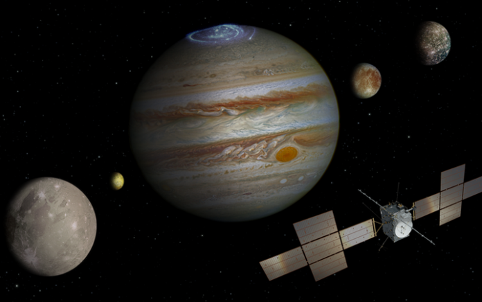 Badan Antariksa Eropa Luncurkan Wahana Penjelajah Bulan Jupiter