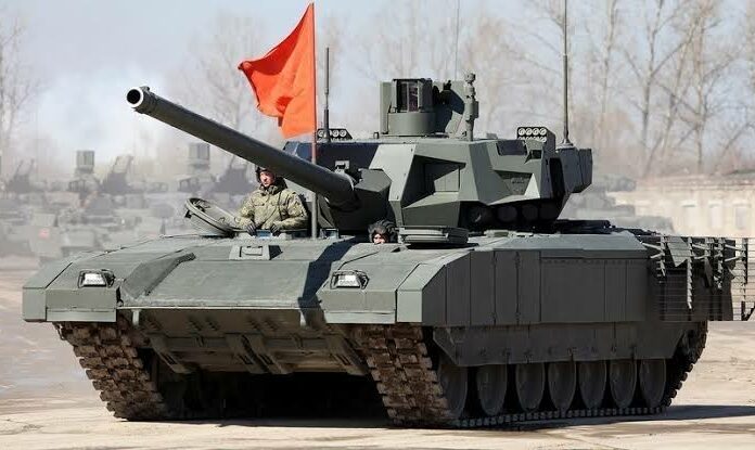 Angkatan Bersenjata Rusia Gunakan Tank T-14 Armata dalam Misinya di Ukraina