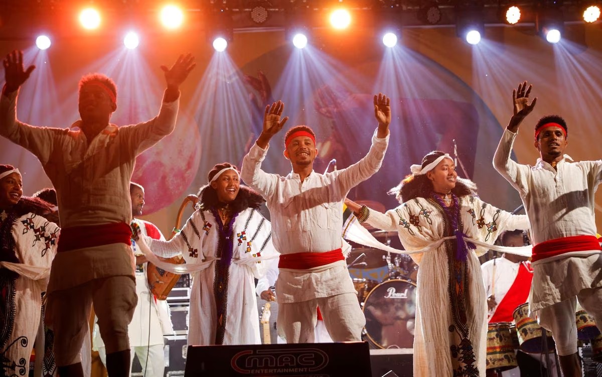 Warga Etiopia Nikmati Malam 'Festival Jazz Addis' Tahunan