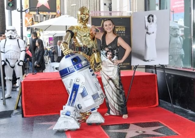 Bintang 'Star Wars', Carrie Fisher Terima Bintang Anumerta di Walk of Fame