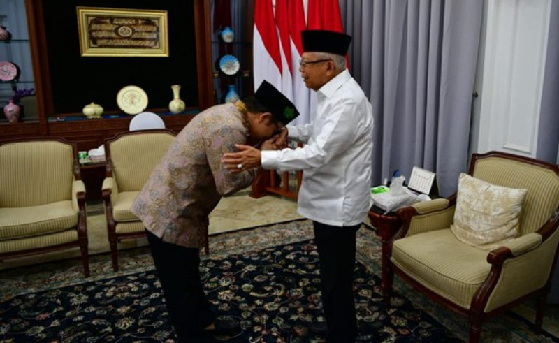 Gus Muhaimin Sebut Dapat Dukungan Maju Cawapres dari Wapres Ma'ruf Amin