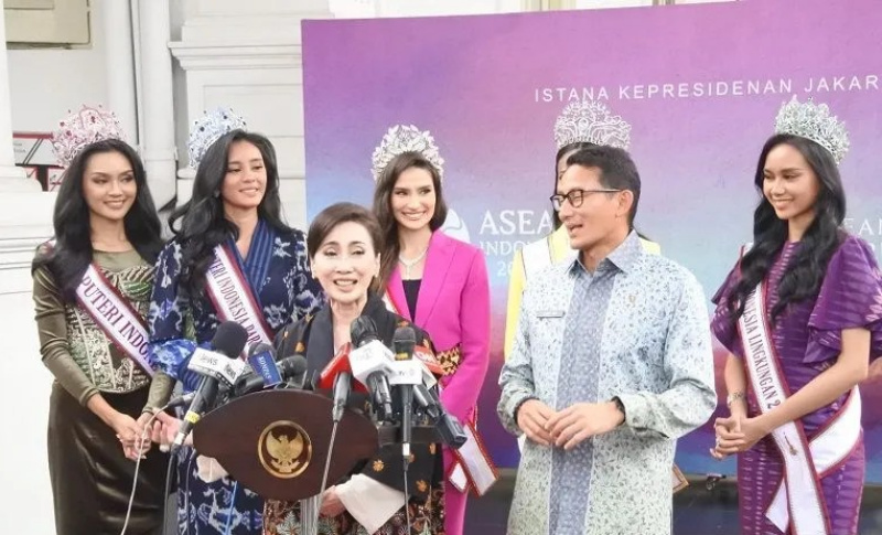 Sandi Sebut Presiden Minta Puteri Indonesia Promosikan Destinasi Wisata