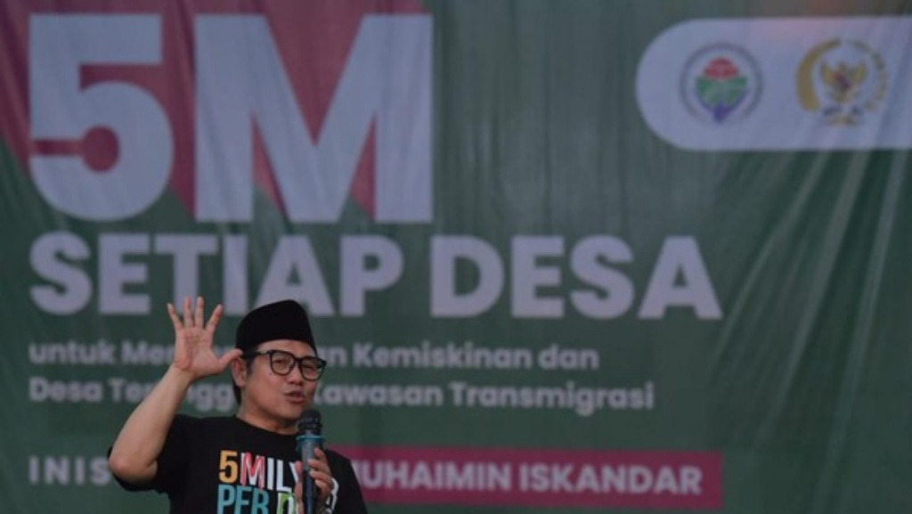 Usulkan Dana Desa Jadi Rp 5 M, Gus Muhaimin: Target Nol Persen Kemiskinan Ekstrim