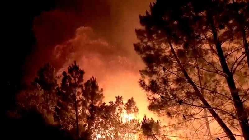 Kebakaran Merusak Hutan di Spanyol Barat, Penduduk Desa Dievakuasi