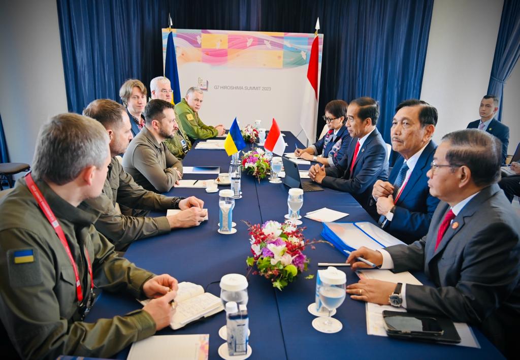 Bertemu Zelenskyy, Presiden Jokowi Komitmen Dorong Perdamaian Ukraina