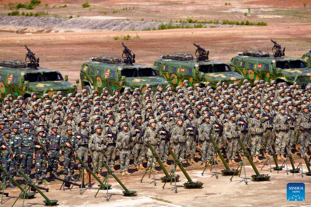 China dan Laos Gelar Latihan Militer Bersama