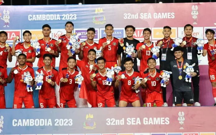 Timnas Indonesia sukses meraih medali emas di SEA Games 2023 (istimewa)