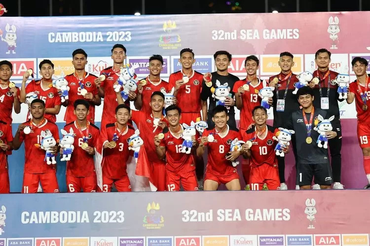 Timnas Indonesia sukses meraih medali emas di SEA Games 2023 (istimewa)