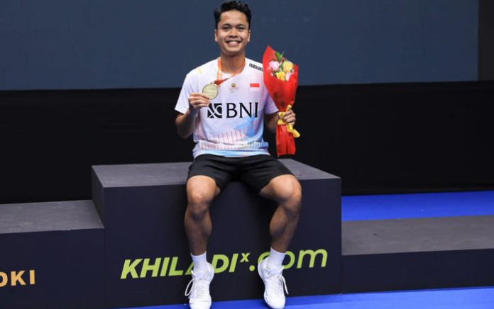 Usai Rebut Gelar Juara Badminton Asia 2023, Anthony Ginting: Saya Jadi Lebih Termotivasi!