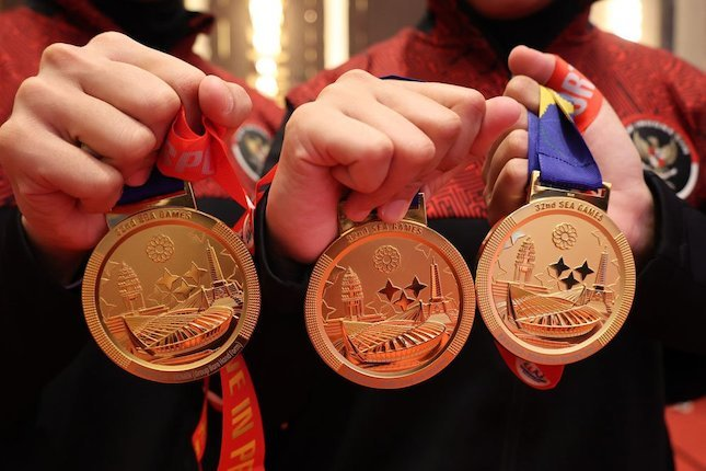 Update Medali SEA Games 2023: Peringkat Tiga, Indonesia Kumpulkan 79 Emas