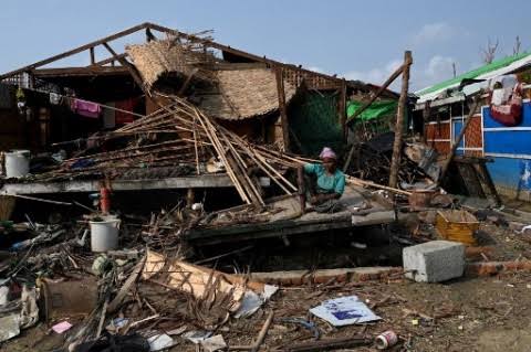 Korban Tewas Akibat Topan Mocha di Myanmar Naik Menjadi 21