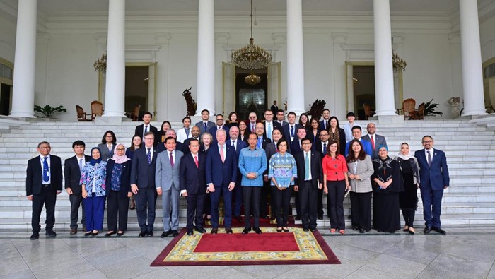 Presiden Jokowi Terima Kunjungan Delegasi US-ASEAN Business Council