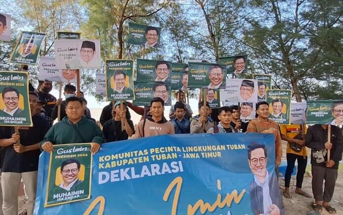 Komunitas Pecinta Lingkungan Tuban Dukung Gus Muhaimin Capres 2024