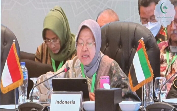 Mensos Risma Paparkan Penanganan Sosial di Konferensi Tingkat Menteri OKI