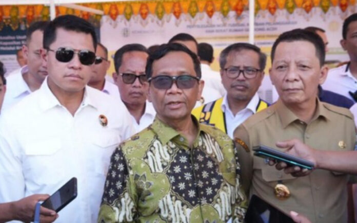 Mahfud MD Bantah Rumor Pembongkaran Sisa Rumoh Geudong Aceh