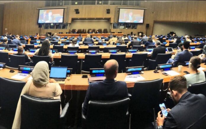 Konferensi Janji UNRWA 2023 di New York pada 2 Juni. Foto: Foto UNRWA 2023.