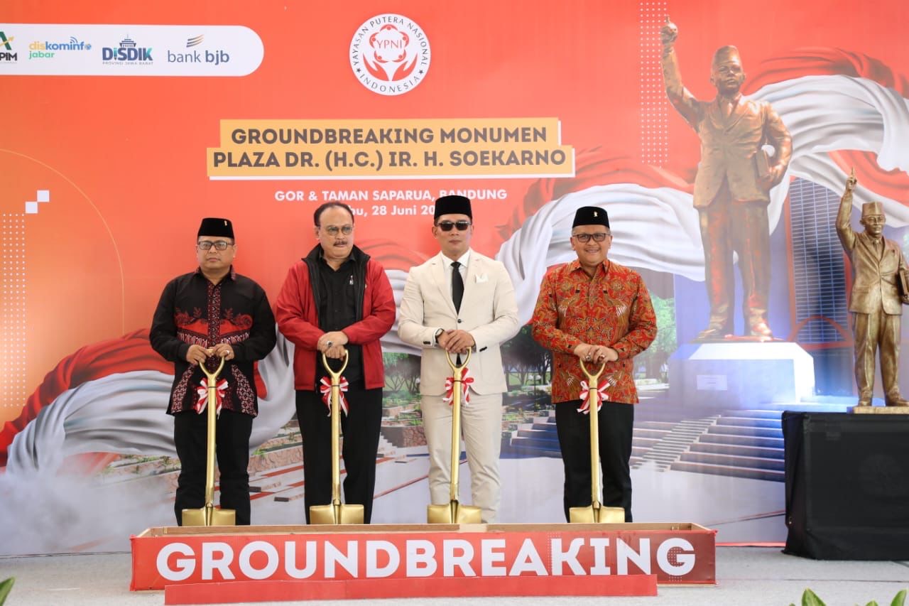 Patung Bung Karno Tertinggi di Indonesia Akan Dibangun di Bandung