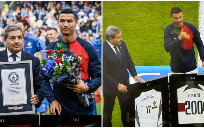 Cristiano Ronaldo Raih Peghargaan dari Guinness Book of World Records
