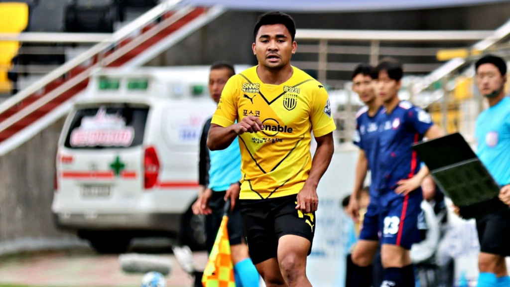 Asnawi Mangkualam sukses bawa kemenangan tipis Jeonnam 1-0 atas Gimcheon (istimewa) 
