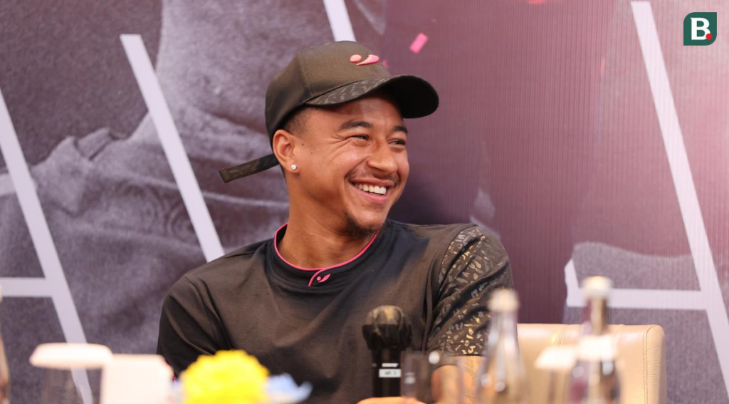 Jesse Lingard saat melakukan sesi wawancara dengan jurnalis Indonesia di Jakarta (istimewa)