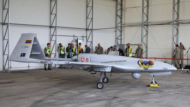 Pabrik Drone Turki di Ukraina Menjadi 'Target Sah' untuk Rusia