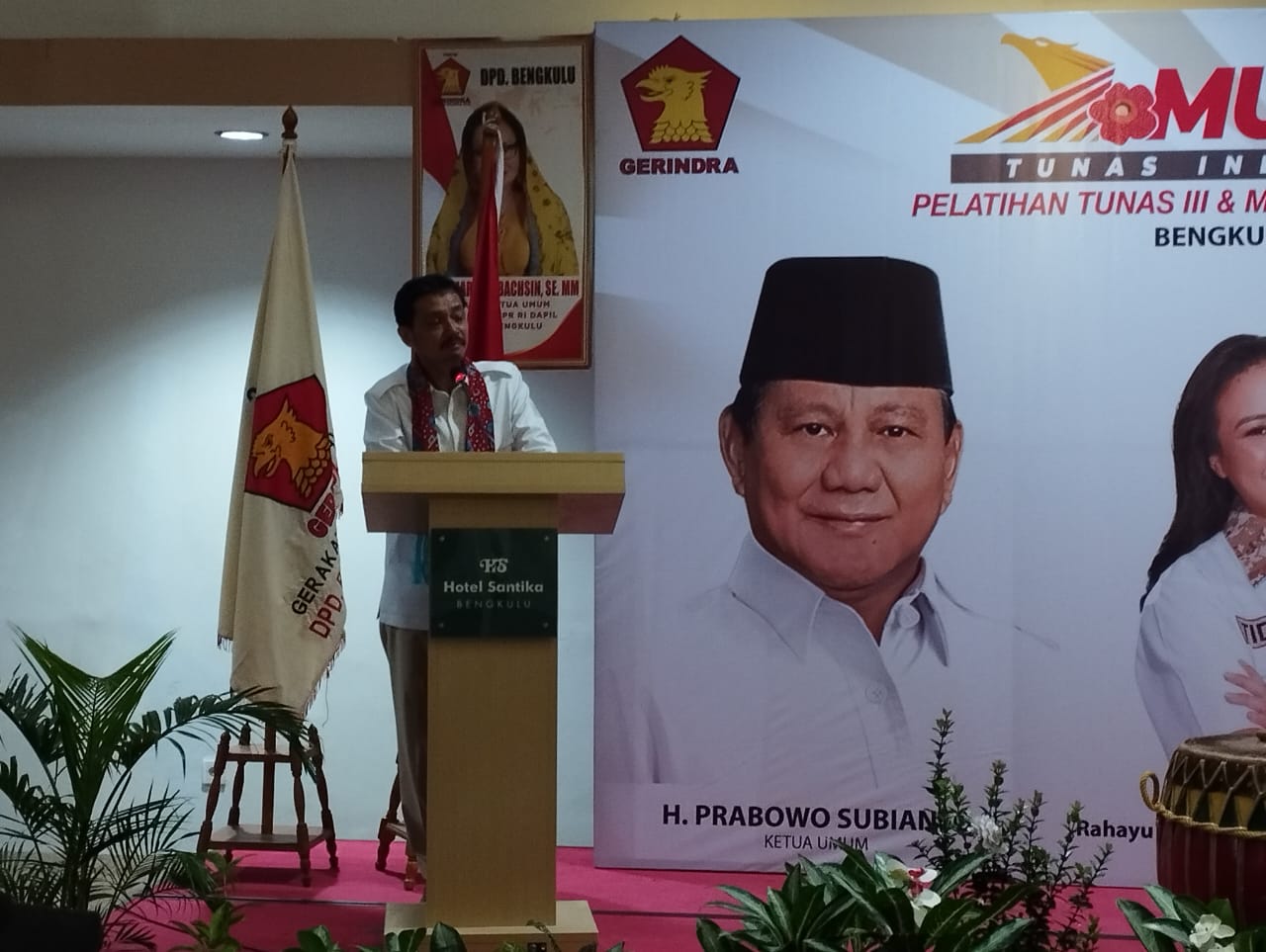 Amankan Pemilu 2024, DPD Gerindra Surati DPP untuk Loloskan Salah Satu Calon Komisioner Bawaslu Bengkulu