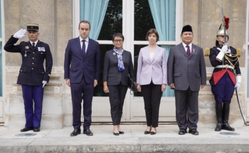 Prabowo Sebut Hubungan Pertahanan RI-Prancis Terbaik di Bawah Pemerintahan Jokowi
