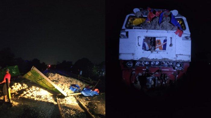 Kereta Api Gajayana Tabrak Truk Gandeng Bermuatan Ampas Tebu di Jawa Timur