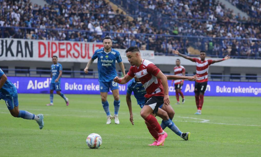 Ditahan Imbang Persib Bandung, Mauricio: Performa Madura United Positif
