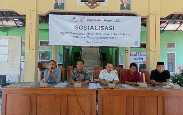 EMCL dan eLSAL Indonesia Sosialisasi Program Peningkatan Infrastruktur Publik di Desa Sokosari