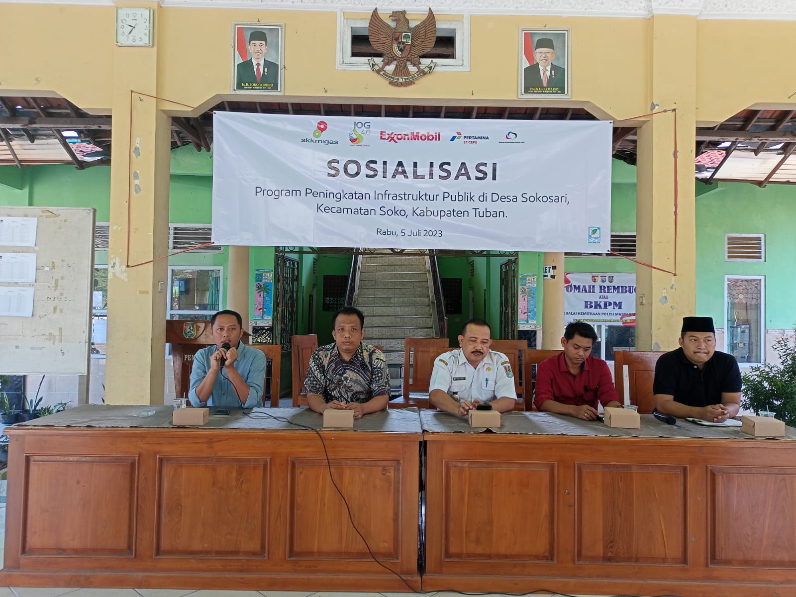EMCL dan eLSAL Indonesia Sosialisasi Program Peningkatan Infrastruktur Publik di Desa Sokosari