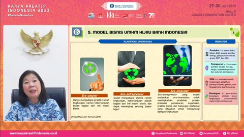 Bank Indonesia Rancang Model Bisnis untuk UMKM Hijau