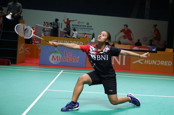 Mutiara Ayu Pastikan Indonesia Menang dai Kejuaraan Asia Junior 2023