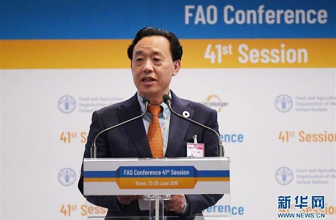 Qu Dongyu Terpilih Kembali Sebagai Direktur Jenderal FAO