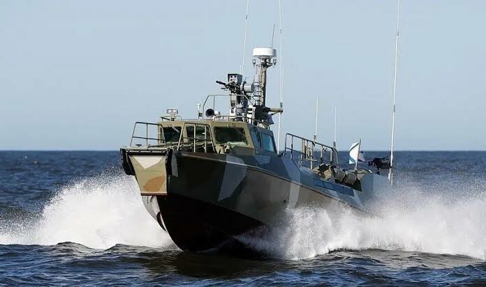 Kapal Patroli Rusia Menghancurkan 2 Kapal Drone Ukraina di Laut Hitam