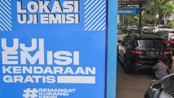Hanya 5 Persen Kendaraan di Jakarta Ikuti Uji Emisi