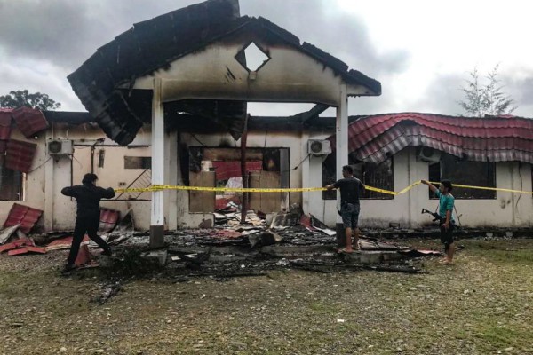 Kantor KPU Distrik Dekai Papua Terbakar, Polisi Selidiki Penyebabnya