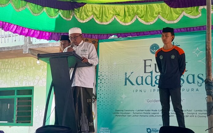 Buka Event Kaderisasi IPNU-IPPNU Gapura, Ketua MWC NU Tekankan Visi dan Arah Juang Pelajar Nahdlatul Ulama